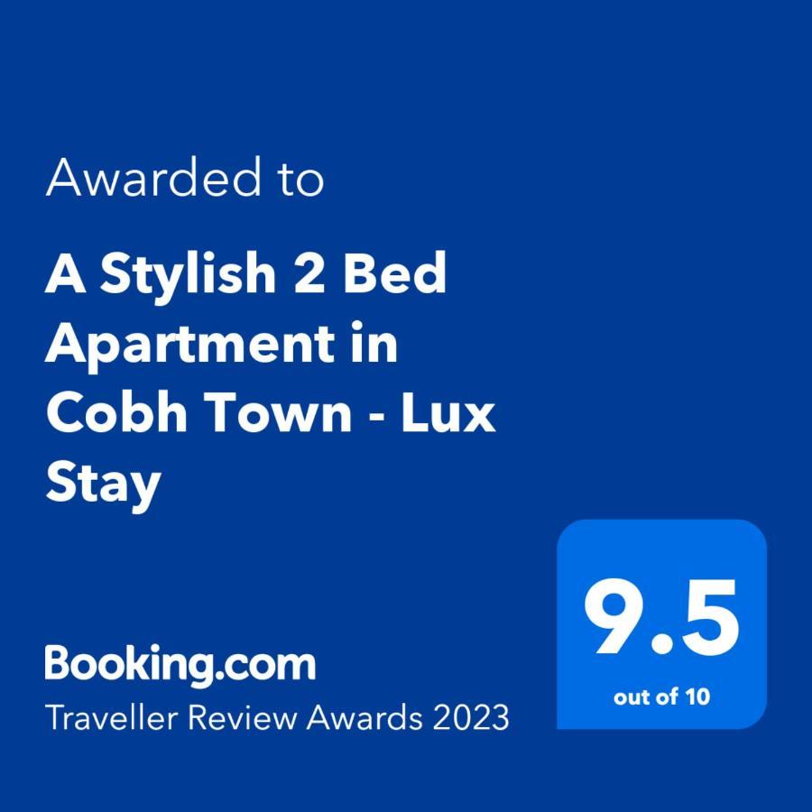 A Stylish 2 Bed Apartment In Cobh Town - Lux Stay Екстериор снимка